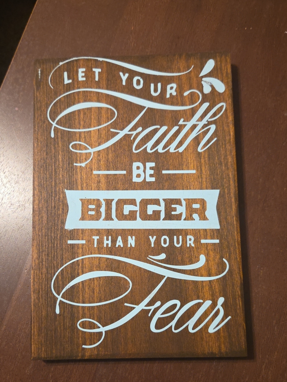 Wooden Sign